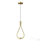 Pendente Gota Elegance Gold Dourado - homedecor