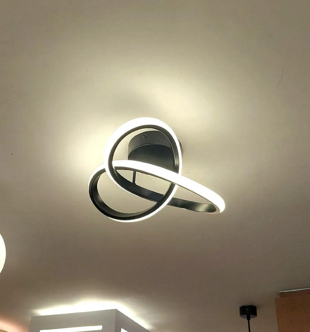 Luminária de Teto LED Moderna com 3 Tons de Luz Spectra
