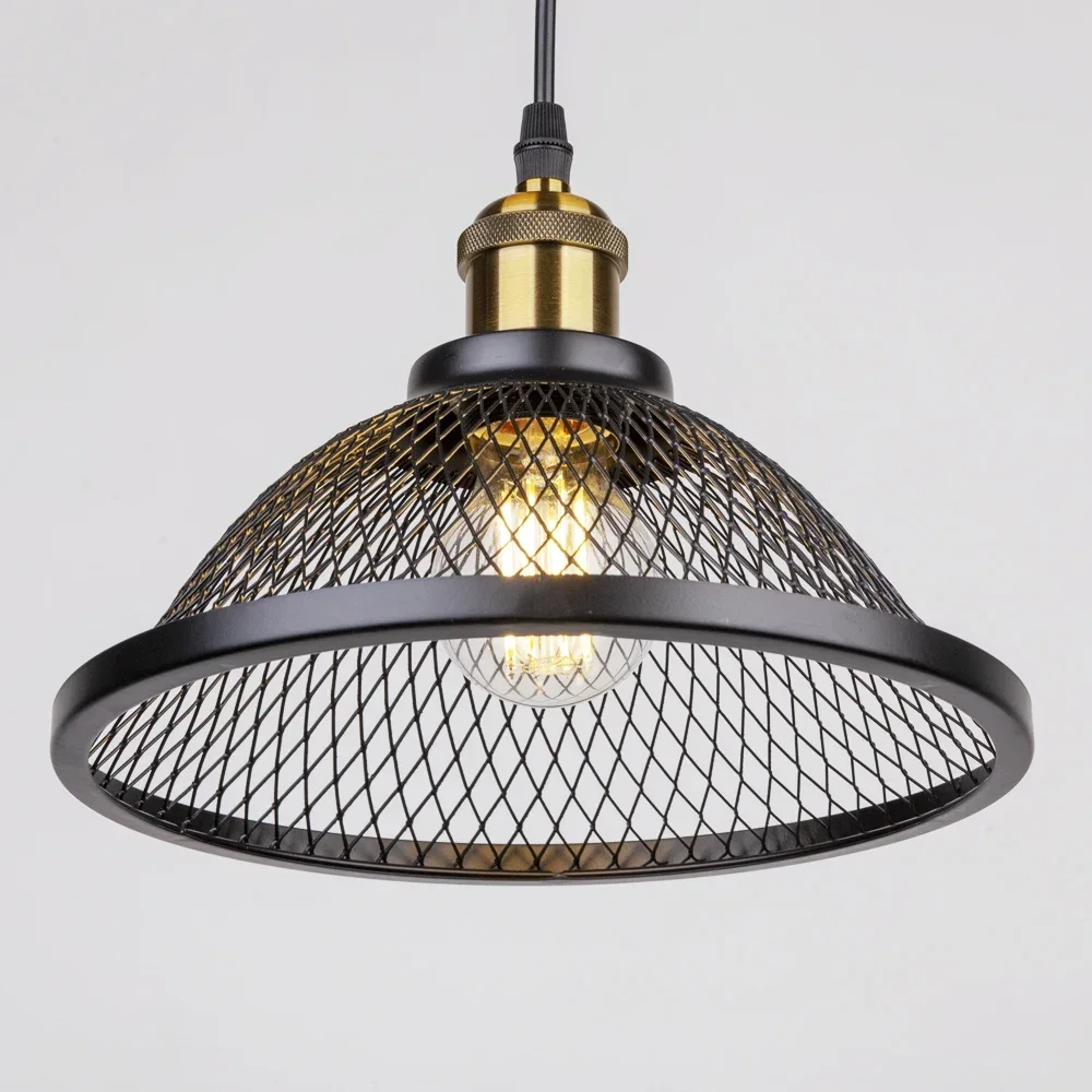 Pendente Bistrô Preto Estilo Industrial